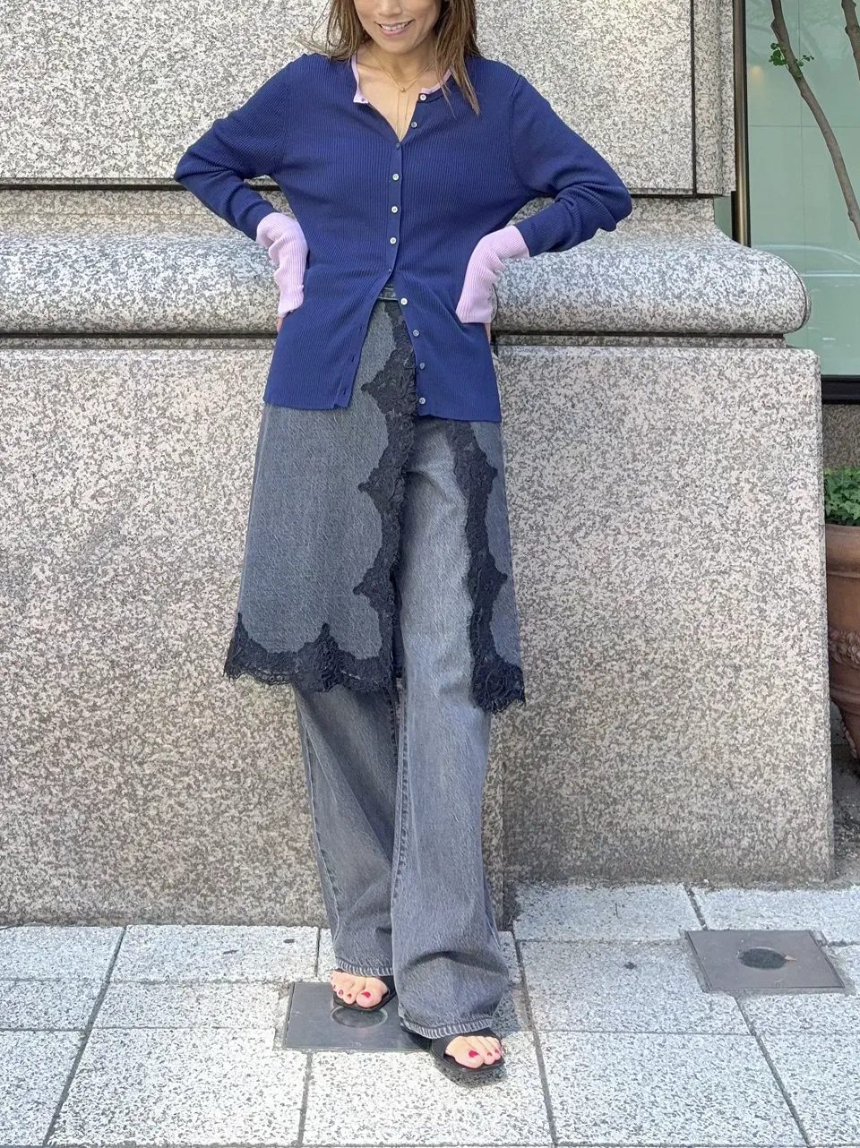 GRACE CONTINENTAL yukimi yonee コーディネート画像