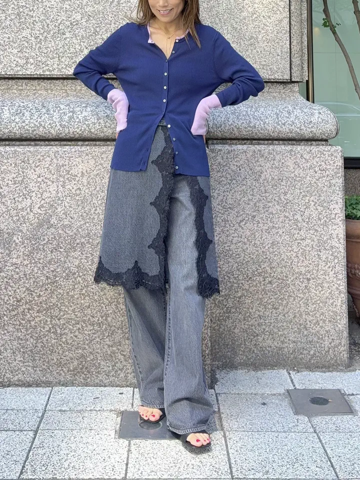 GRACE CONTINENTAL yukimi yonee コーディネート画像