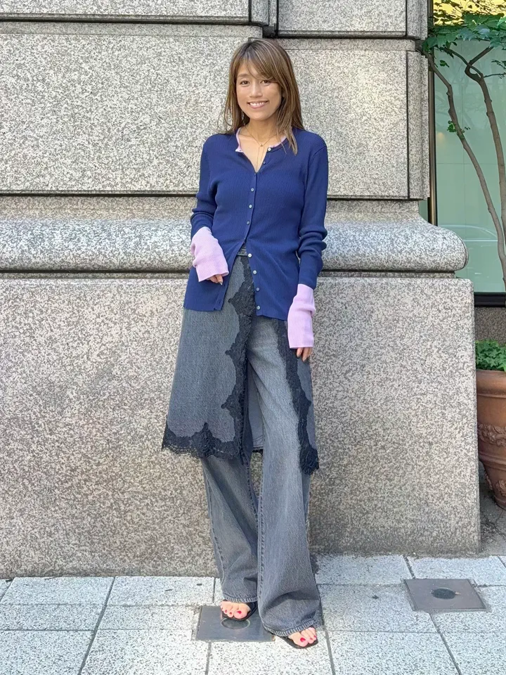 GRACE CONTINENTAL yukimi yonee コーディネート画像