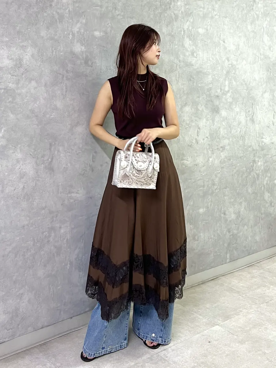 GRACE CONTINENTAL NORIA コーディネート画像