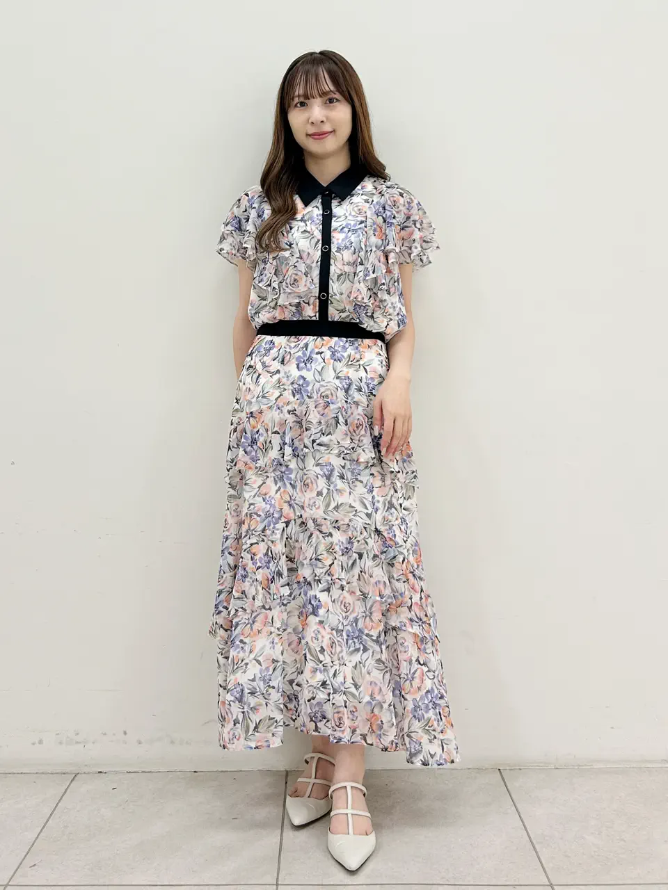 GRACE CONTINENTAL Miu Akamatsu コーディネート画像