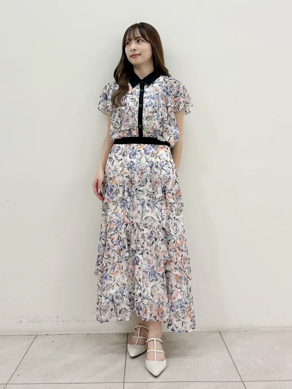 GRACE CONTINENTAL Miu Akamatsu コーディネート画像