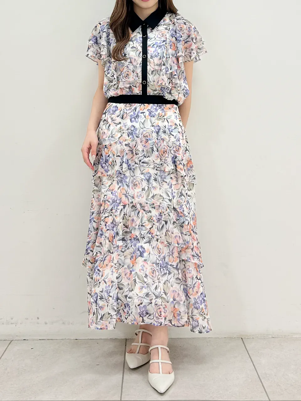 GRACE CONTINENTAL Miu Akamatsu コーディネート画像