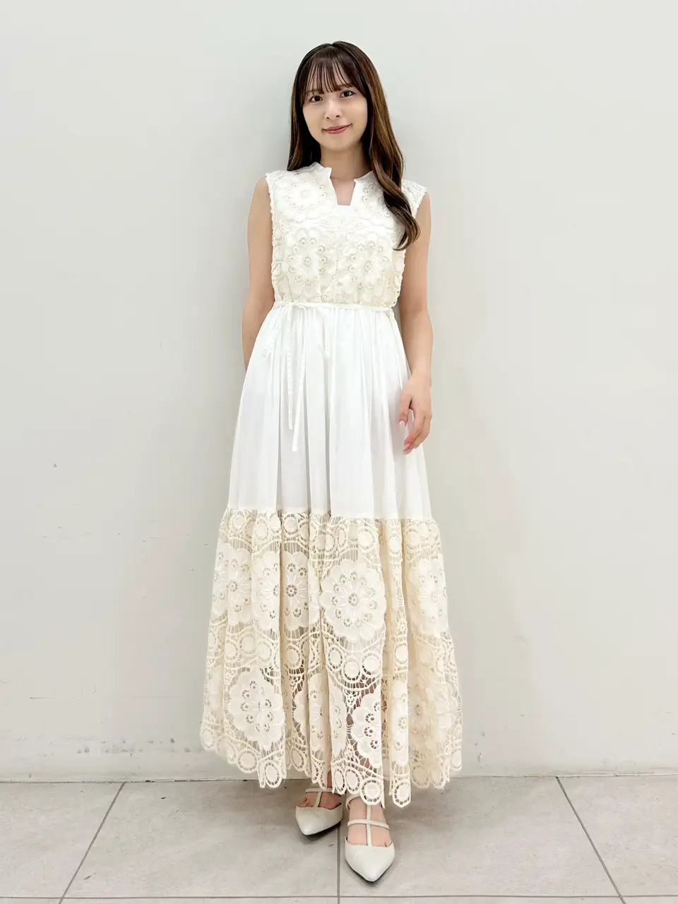 GRACE CONTINENTAL Miu Akamatsu コーディネート画像