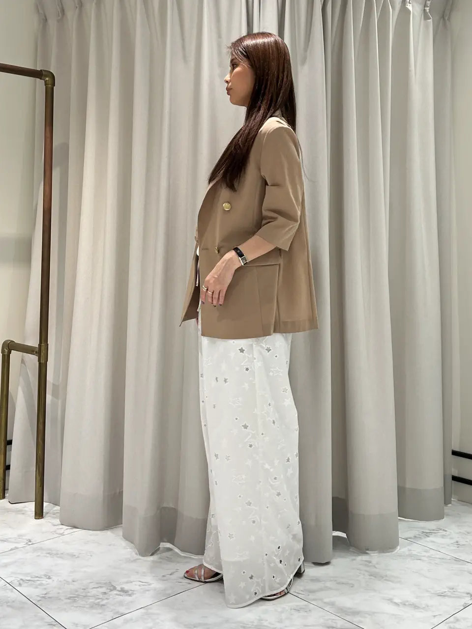 GRACE CONTINENTAL 志田　悠 コーディネート画像
