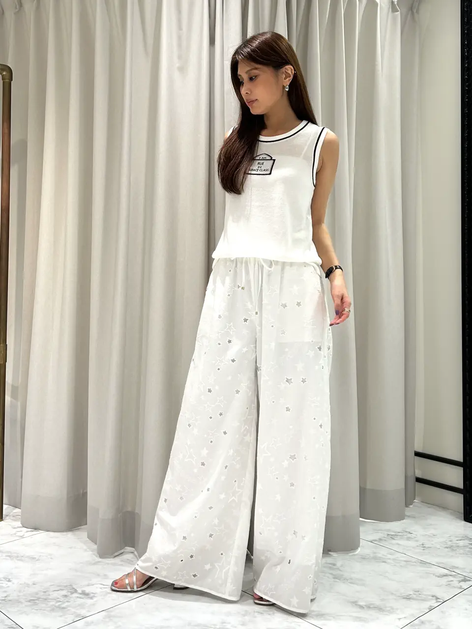 GRACE CONTINENTAL 志田　悠 コーディネート画像
