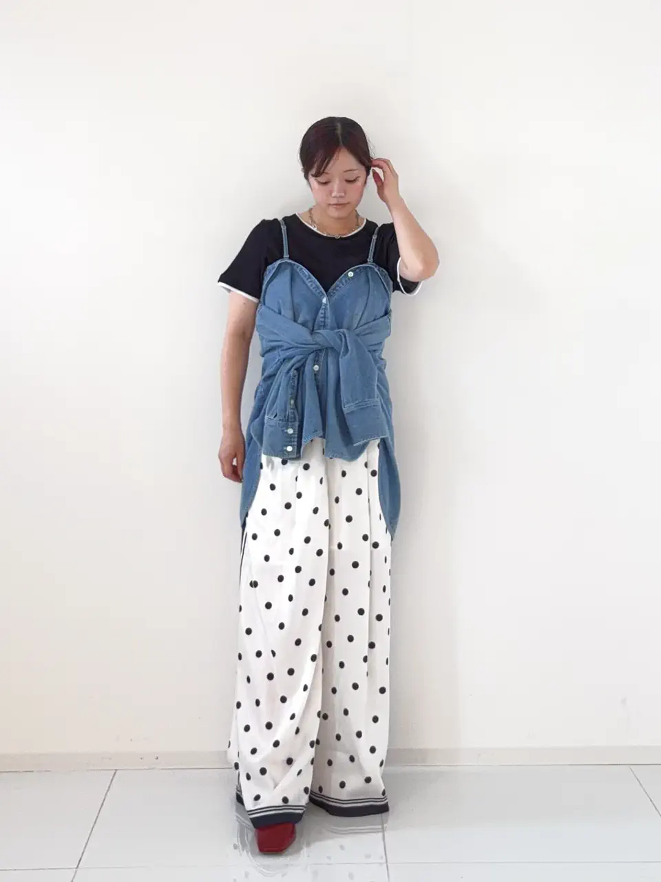 GRACE CONTINENTAL RINA コーディネート画像