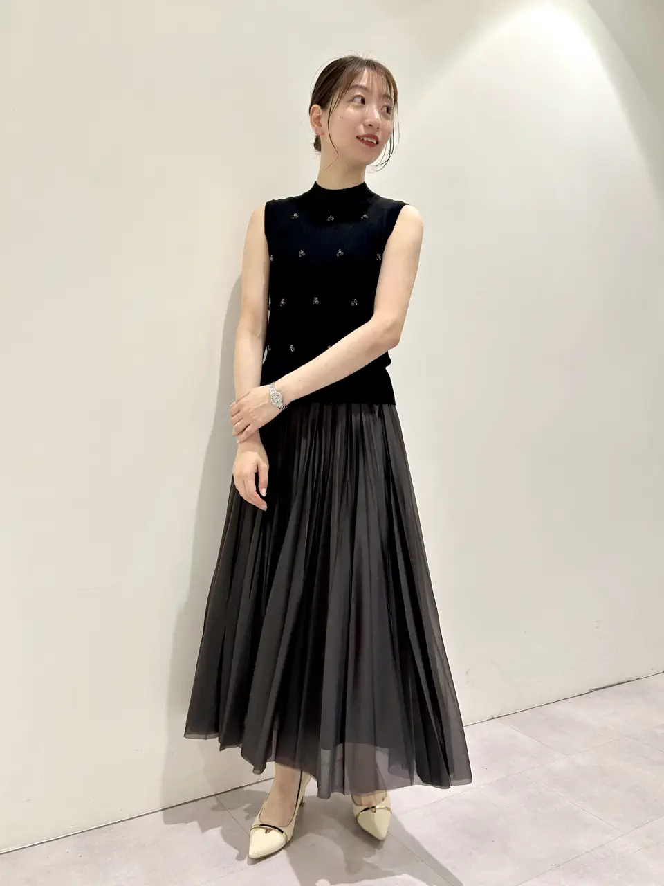 GRACE CONTINENTAL eri コーディネート画像