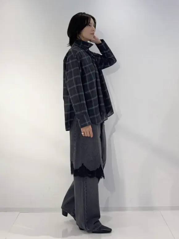 GRACE CONTINENTAL Hikaru Okada コーディネート画像