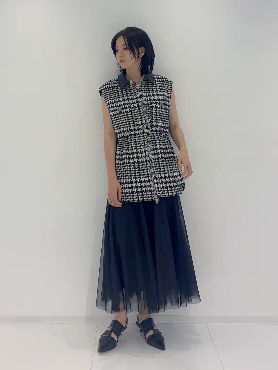GRACE CONTINENTAL Hikaru Okada コーディネート画像