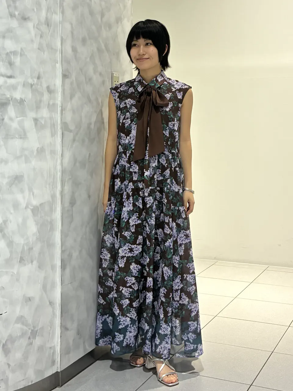 GRACE CONTINENTAL Yuna Iwasaki コーディネート画像
