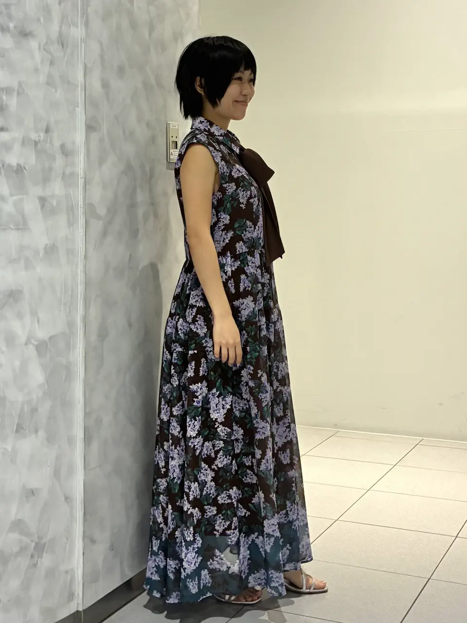 GRACE CONTINENTAL Yuna Iwasaki コーディネート画像