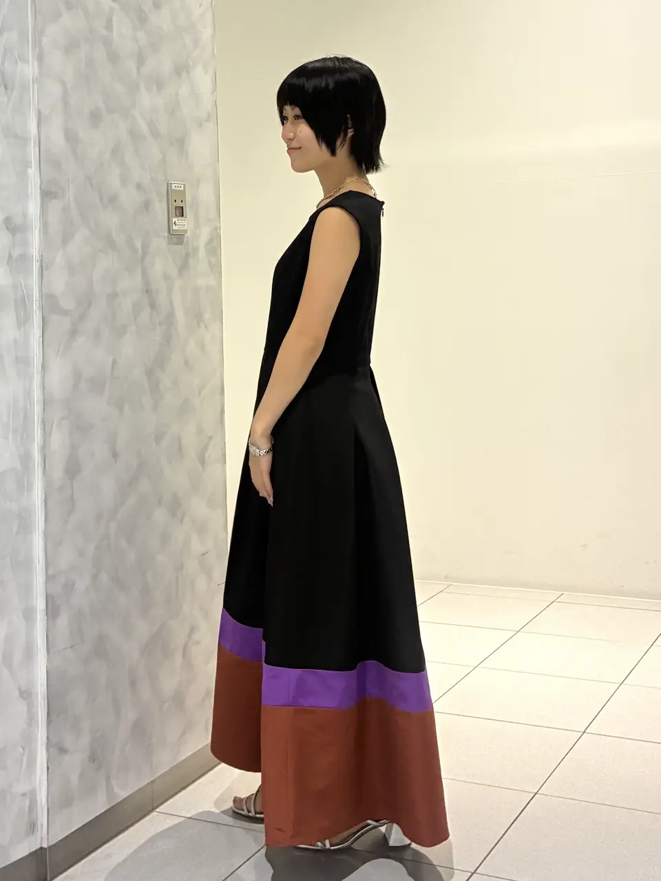 GRACE CONTINENTAL Yuna Iwasaki コーディネート画像