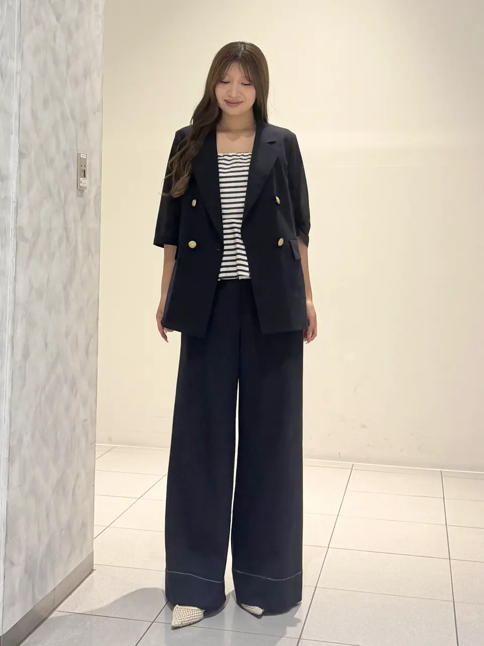 GRACE CONTINENTAL momo コーディネート画像
