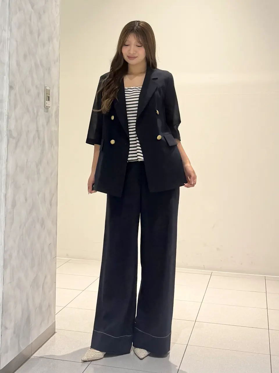 GRACE CONTINENTAL momo コーディネート画像