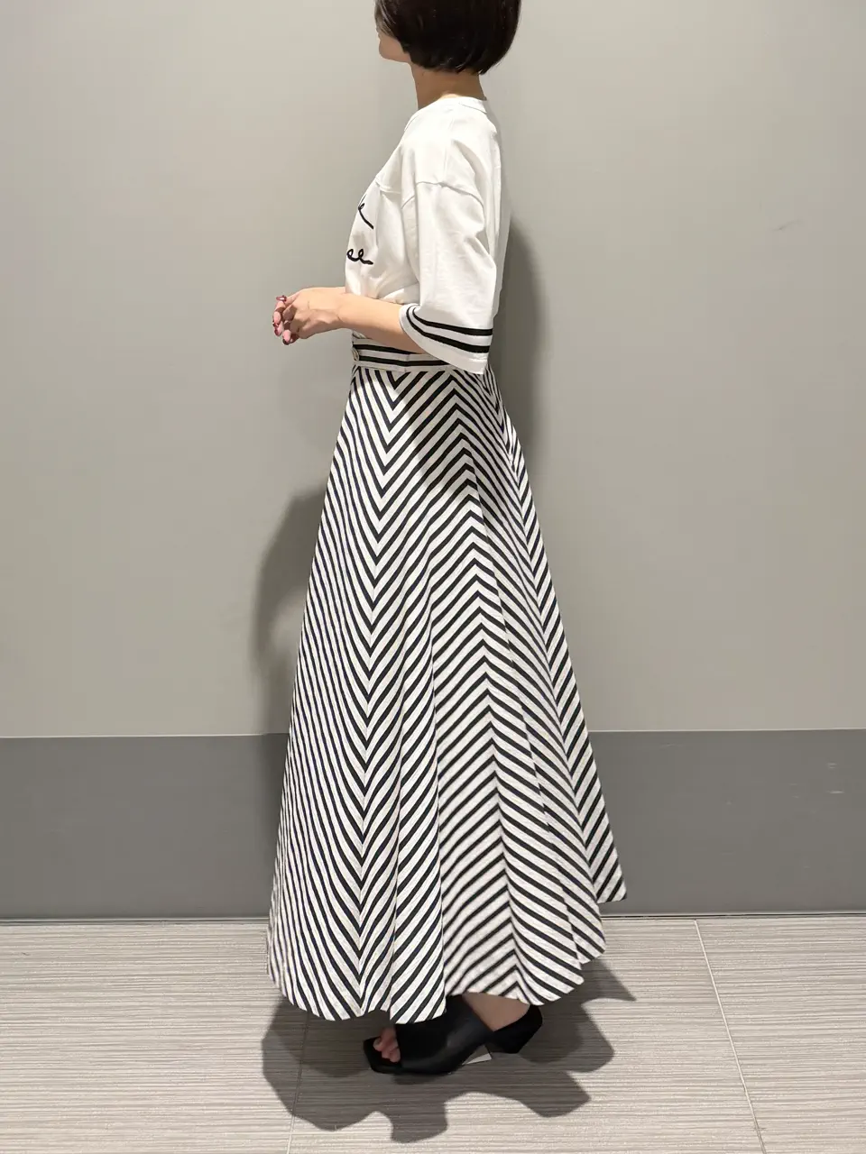 GRACE CONTINENTAL MORITA AI コーディネート画像