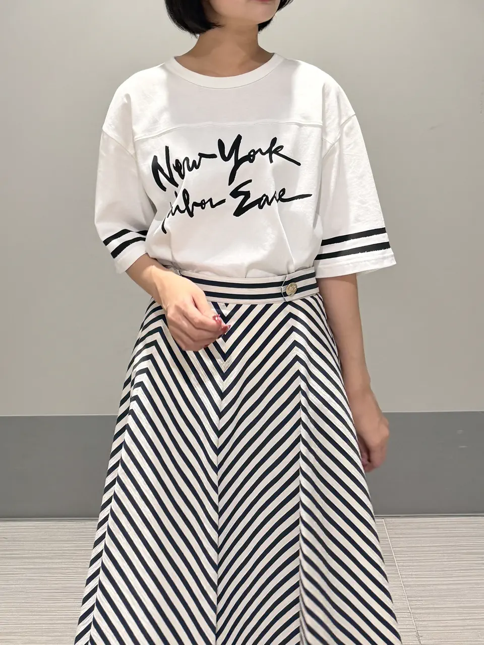 GRACE CONTINENTAL MORITA AI コーディネート画像