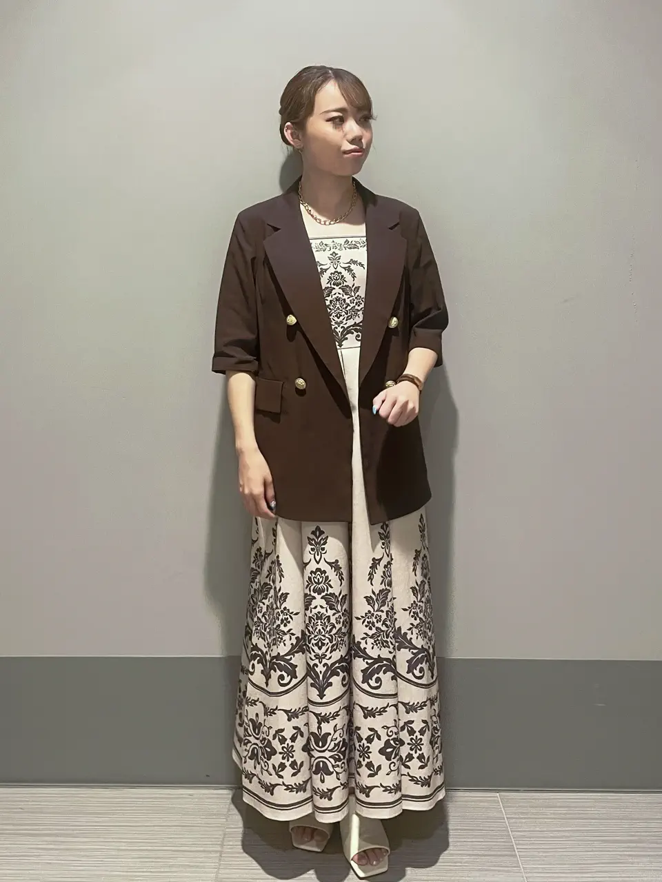 GRACE CONTINENTAL 細川　もなみ コーディネート画像