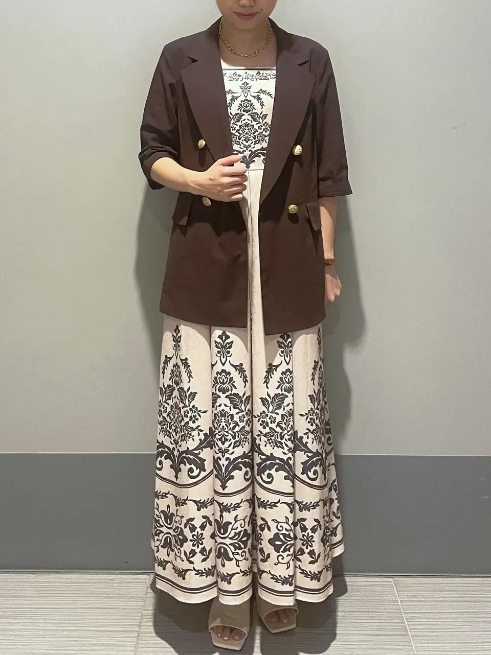 GRACE CONTINENTAL 細川　もなみ コーディネート画像