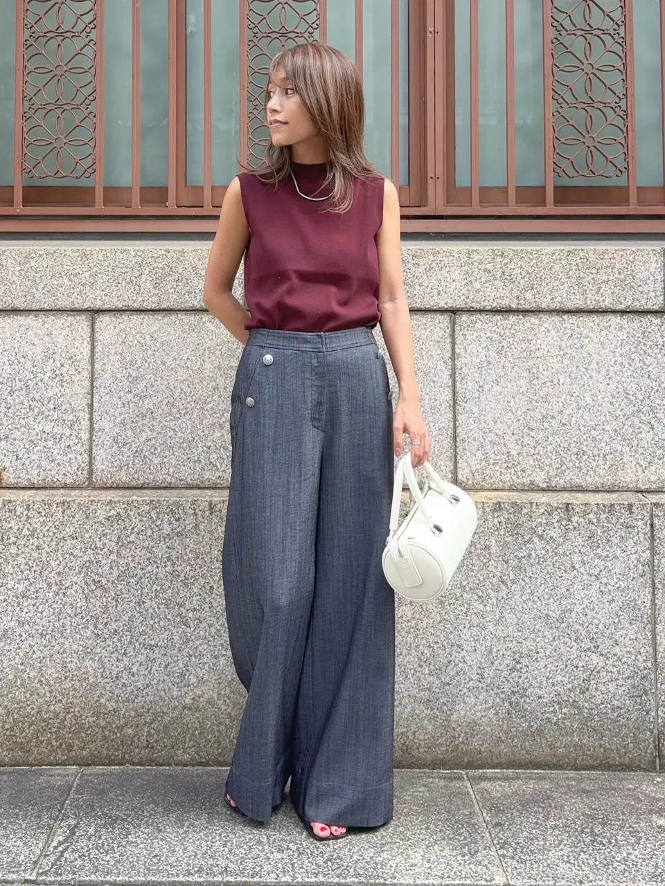 GRACE CONTINENTAL yukimi yonee コーディネート画像