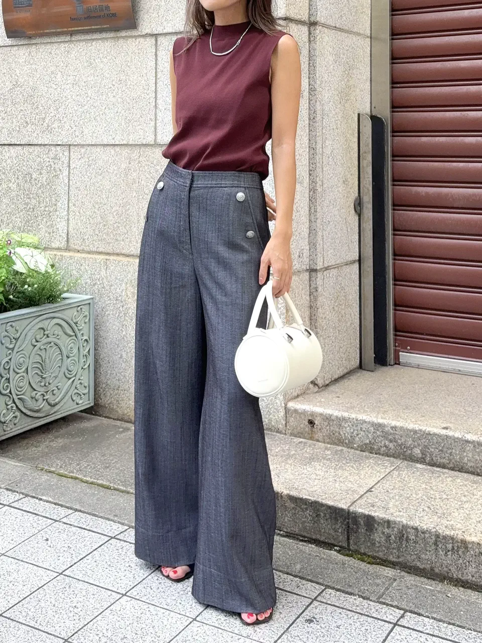 GRACE CONTINENTAL yukimi yonee コーディネート画像