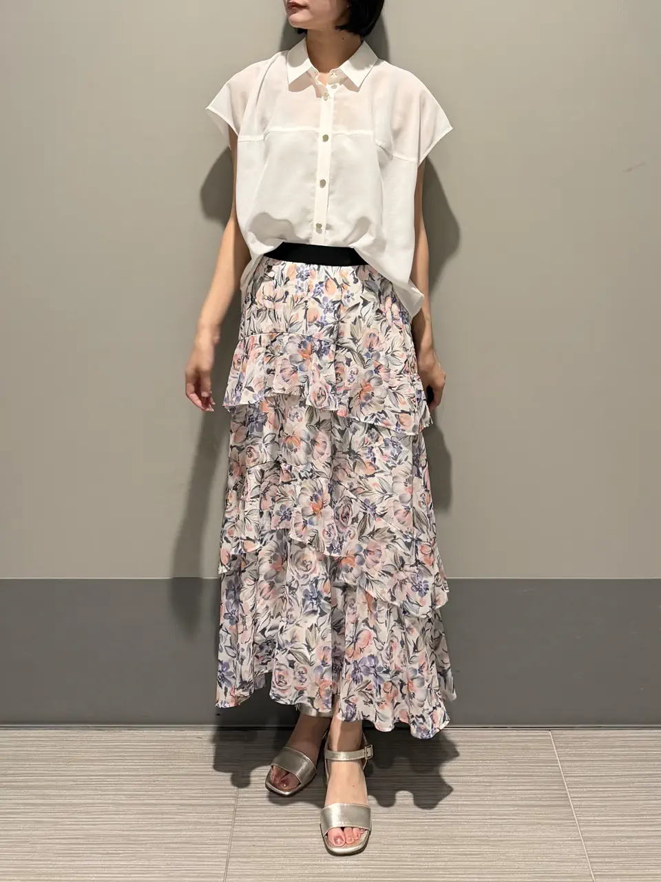 GRACE CONTINENTAL MORITA AI コーディネート画像