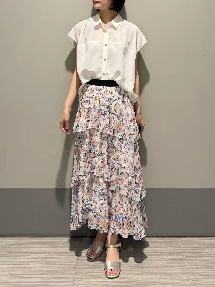 GRACE CONTINENTAL MORITA AI コーディネート画像