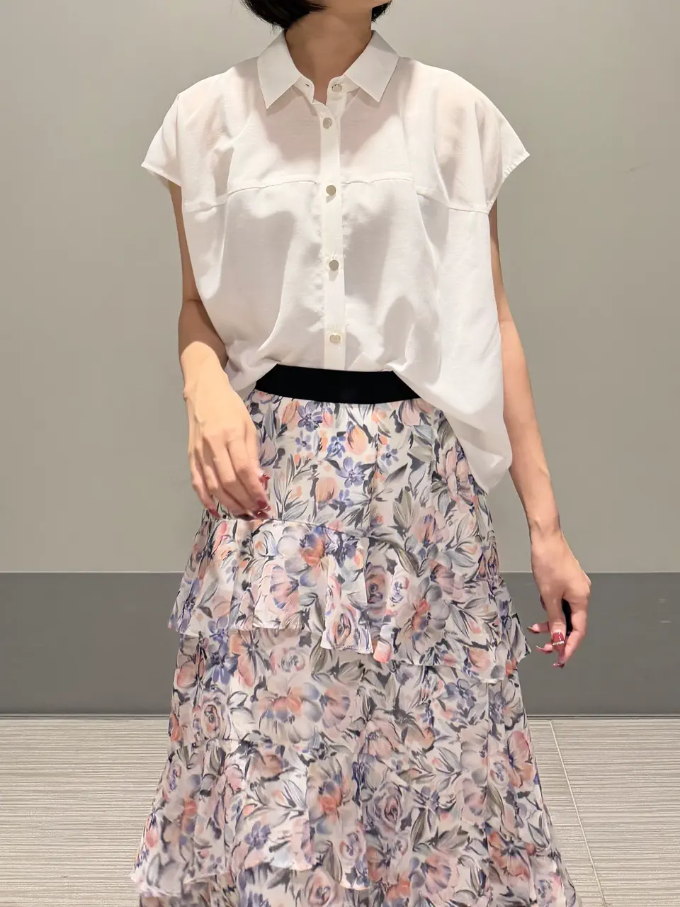 GRACE CONTINENTAL MORITA AI コーディネート画像