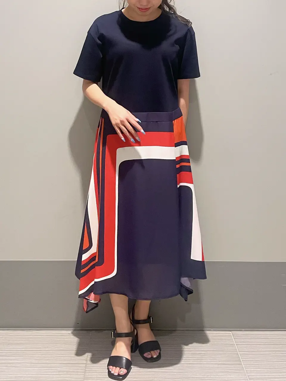 GRACE CONTINENTAL 細川　もなみ コーディネート画像