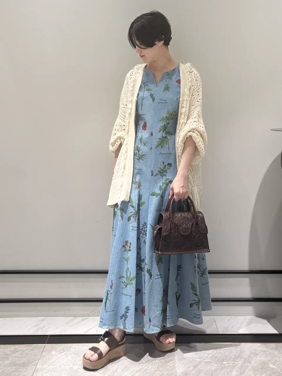 GRACE CONTINENTAL A.FUKUDA コーディネート画像