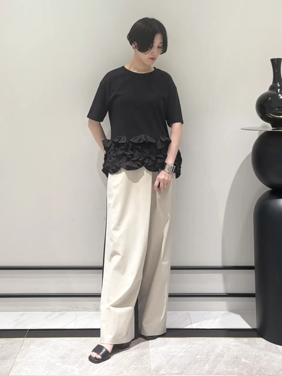 GRACE CONTINENTAL A.FUKUDA コーディネート画像