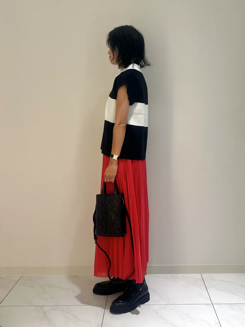 GRACE CONTINENTAL 尾田亜沙美 コーディネート画像