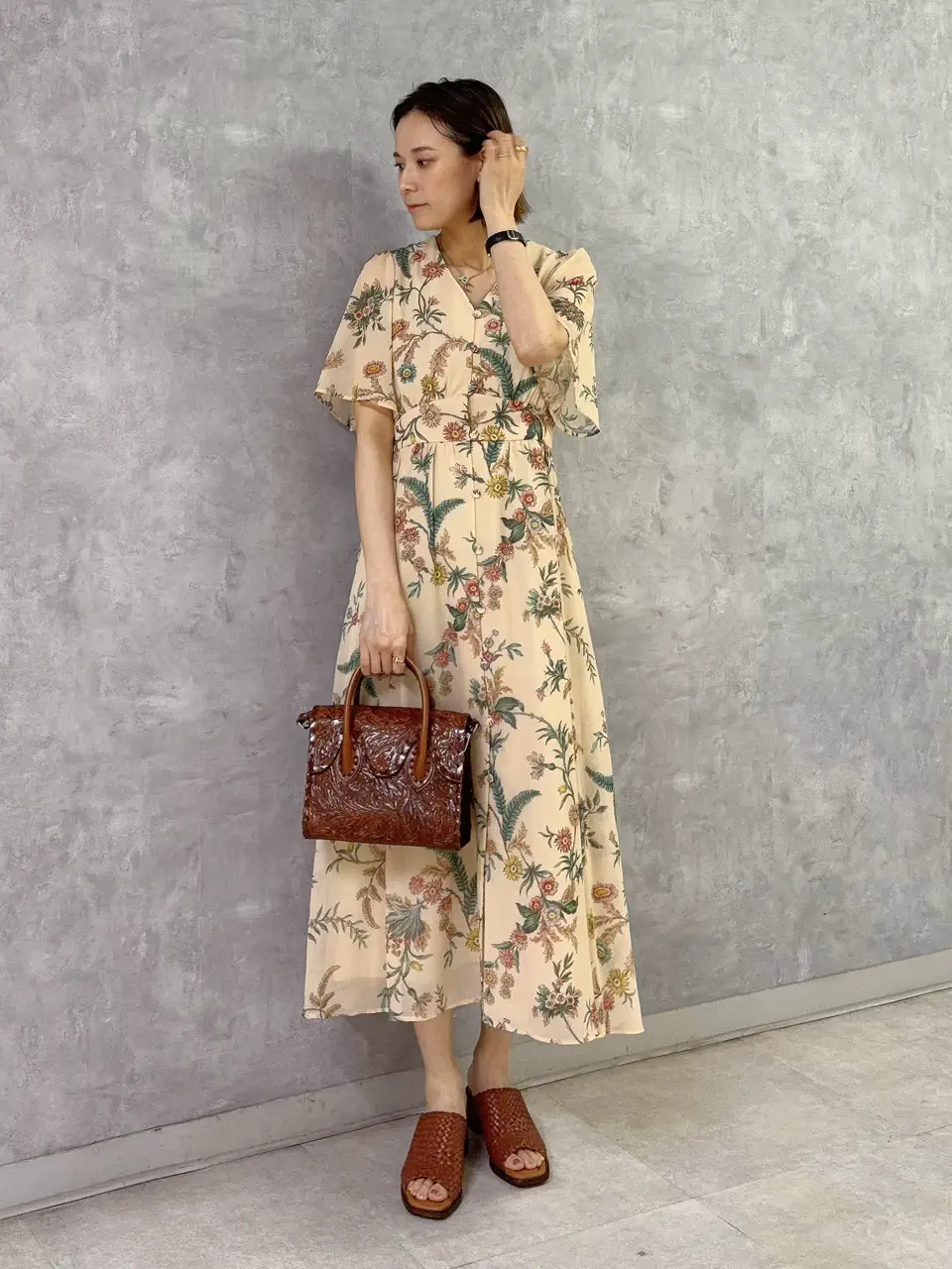 GRACE CONTINENTAL 亀田 未希 コーディネート画像