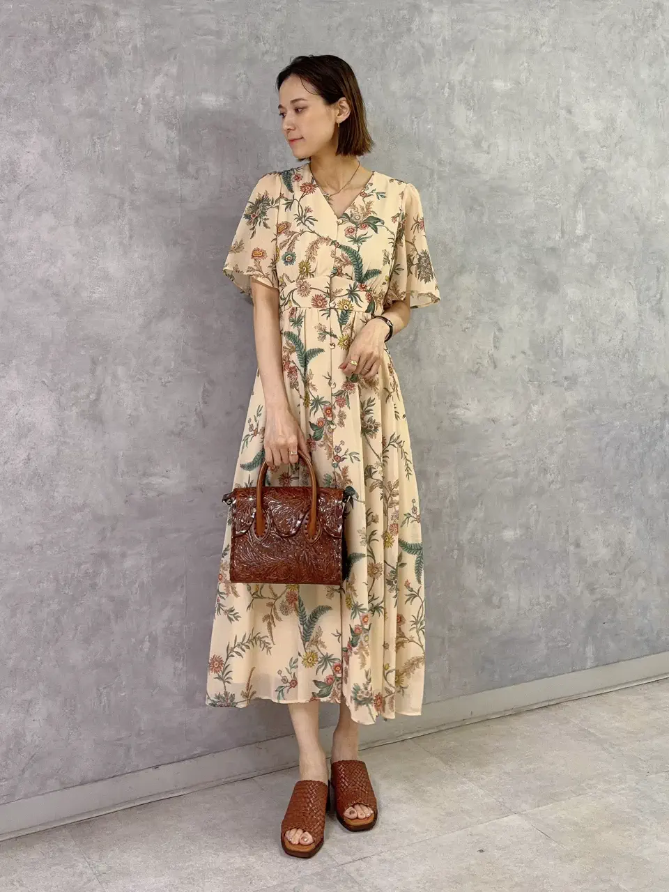 GRACE CONTINENTAL 亀田 未希 コーディネート画像