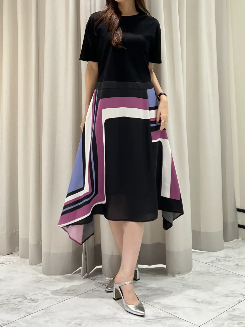 GRACE CONTINENTAL 志田　悠 コーディネート画像