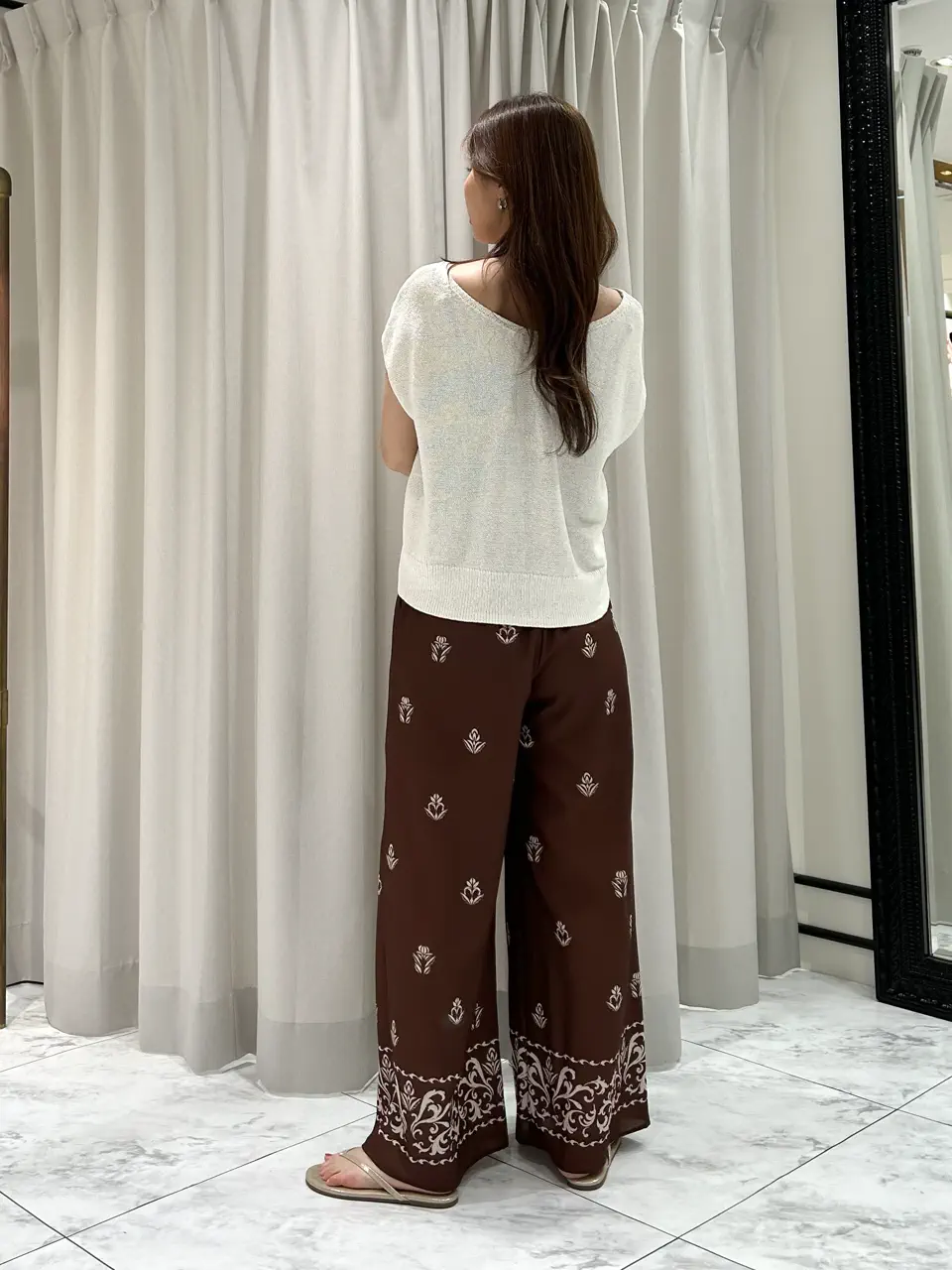 GRACE CONTINENTAL 志田　悠 コーディネート画像