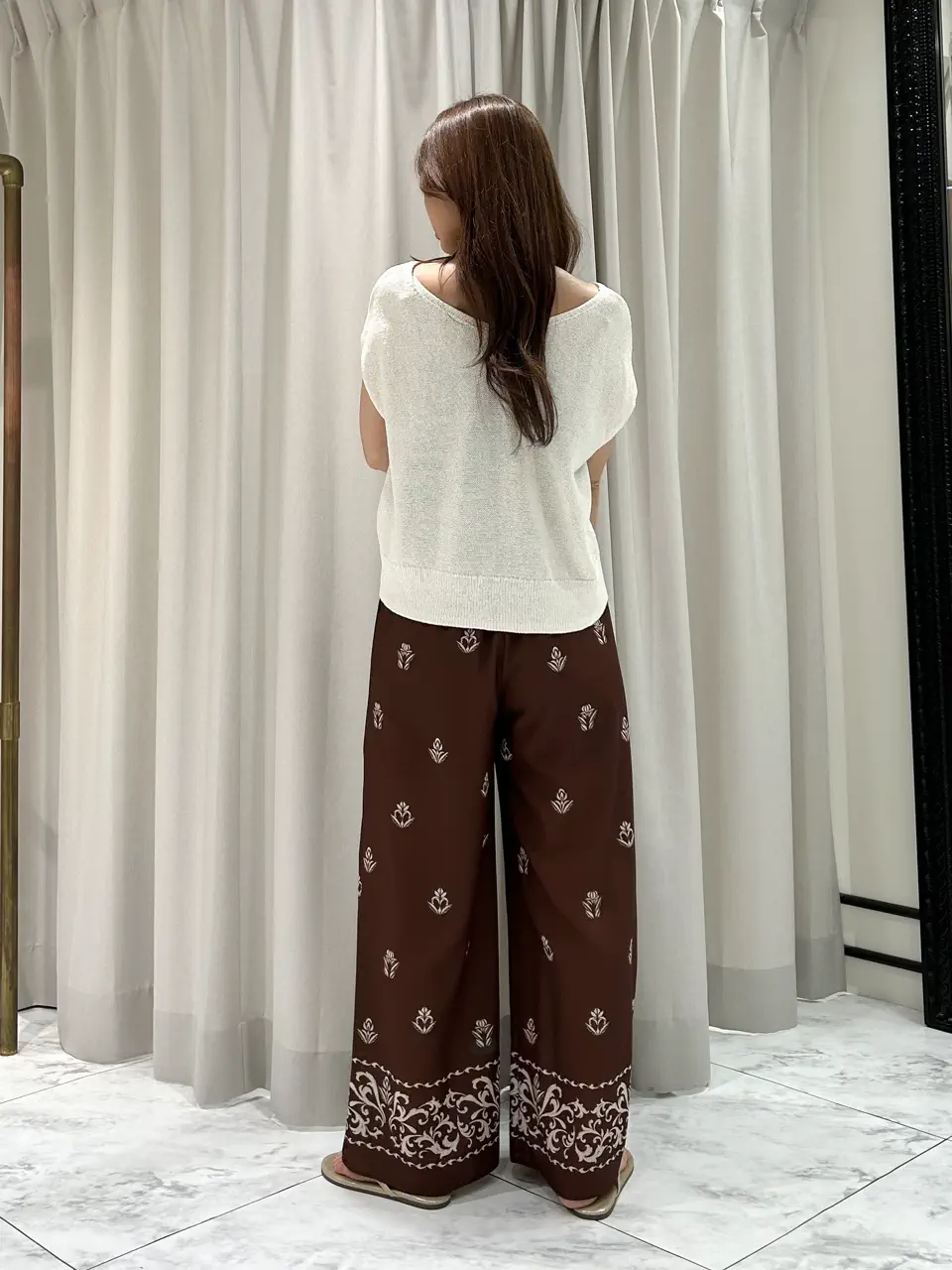 GRACE CONTINENTAL 志田　悠 コーディネート画像