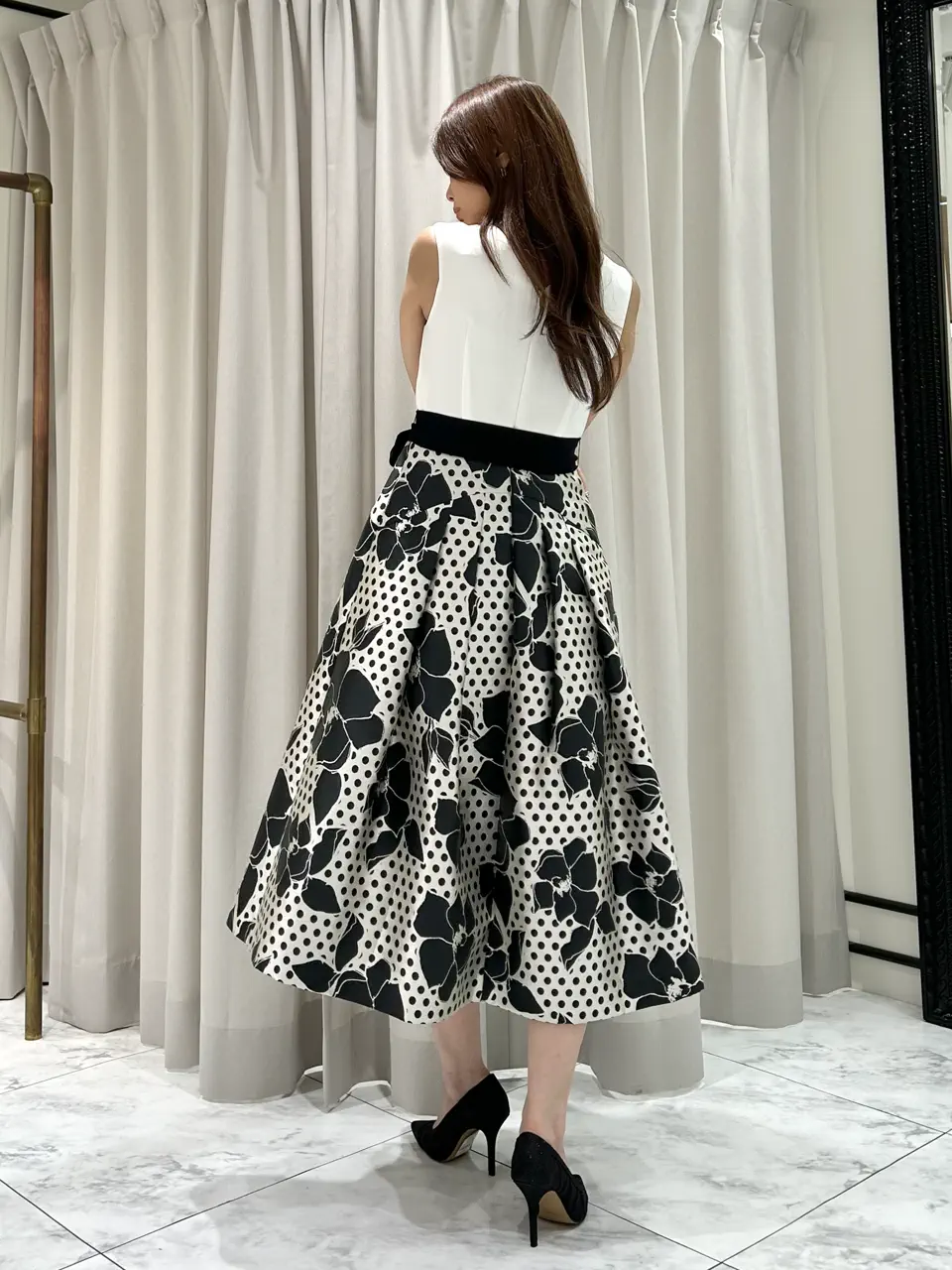 GRACE CONTINENTAL 志田　悠 コーディネート画像