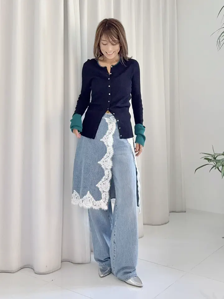GRACE CONTINENTAL yukimi yonee コーディネート画像