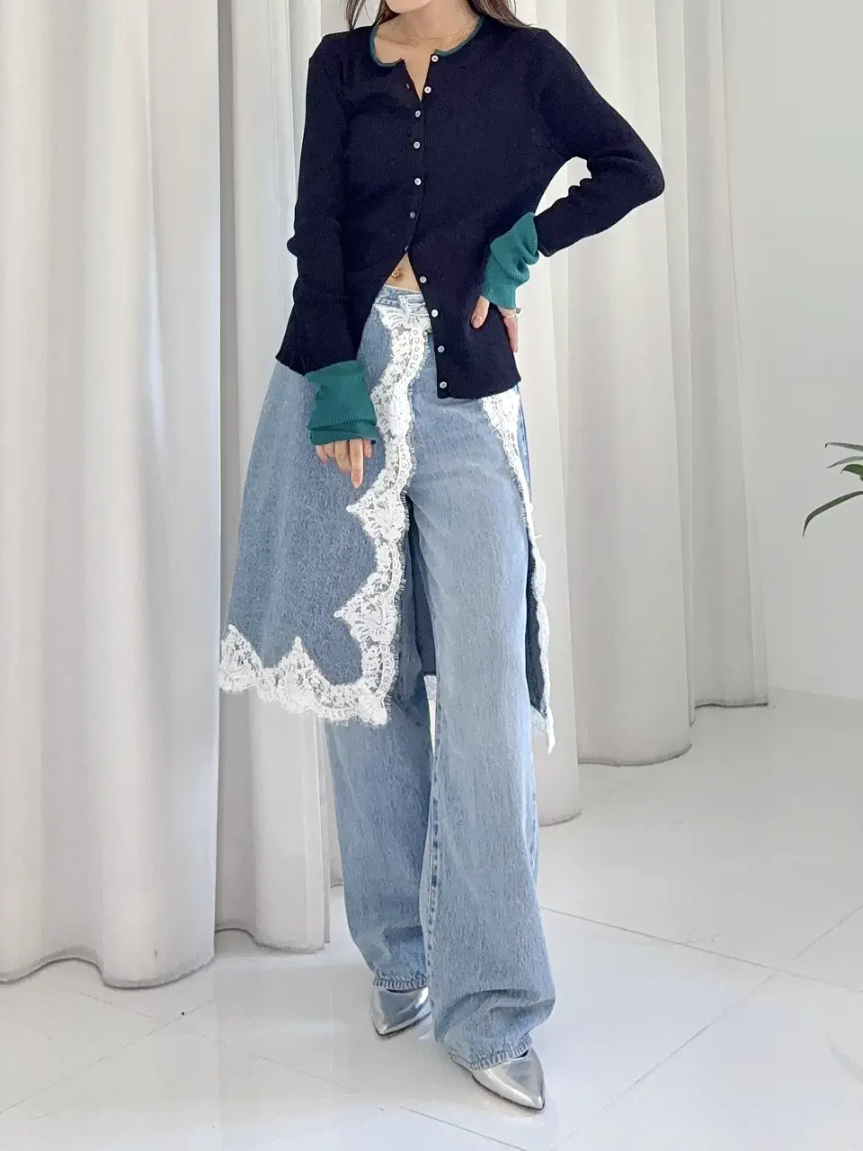 GRACE CONTINENTAL yukimi yonee コーディネート画像