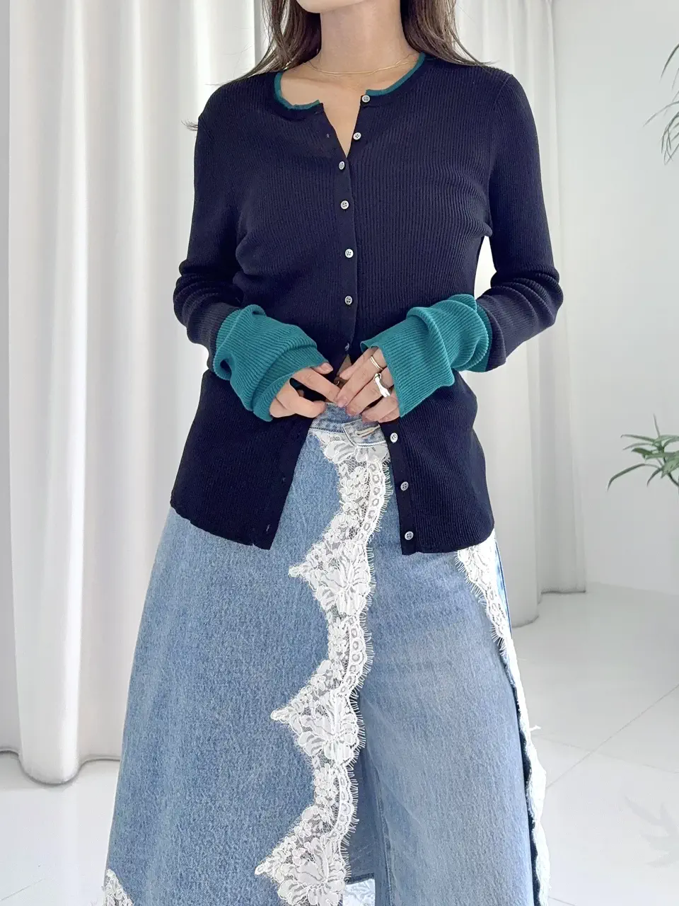 GRACE CONTINENTAL yukimi yonee コーディネート画像