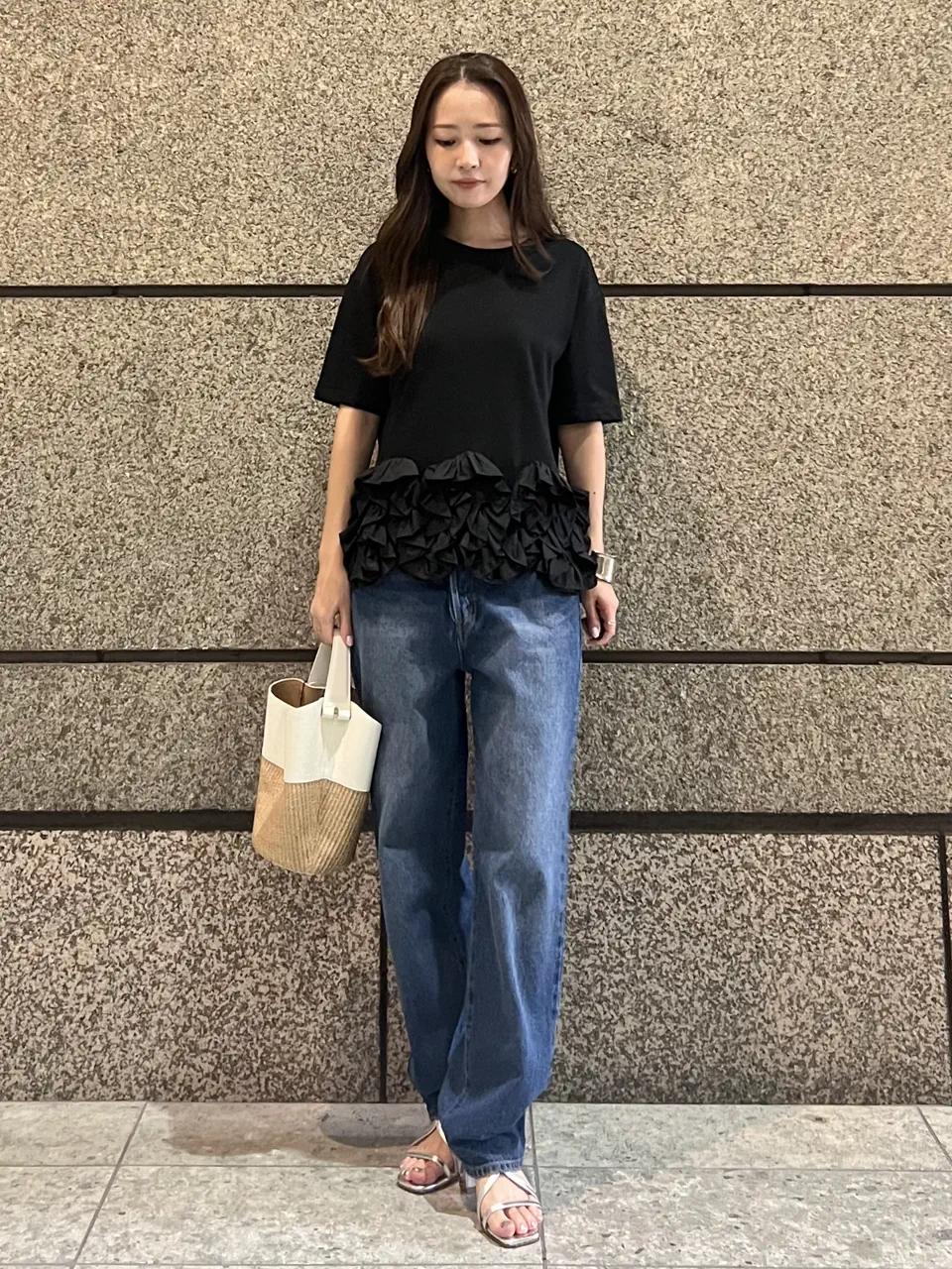 GRACE CONTINENTAL ERINA KATO コーディネート画像