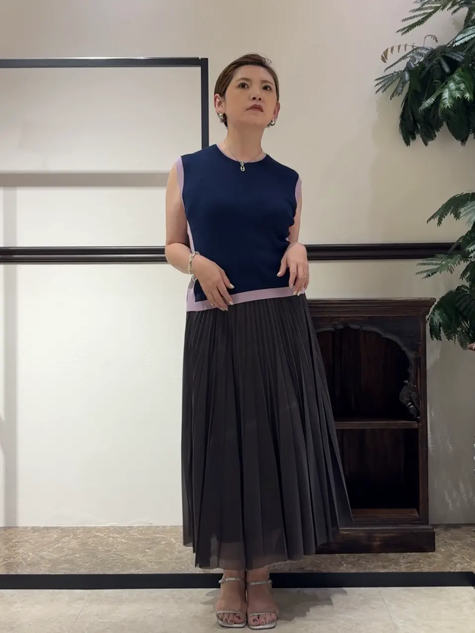 GRACE CONTINENTAL n.YURI コーディネート画像
