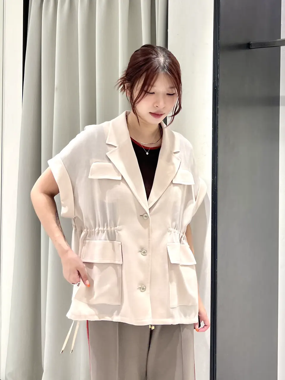 GRACE CONTINENTAL NORIA コーディネート画像