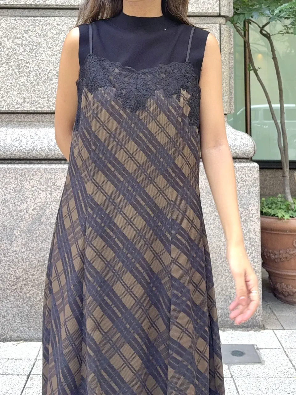 GRACE CONTINENTAL yukimi yonee コーディネート画像