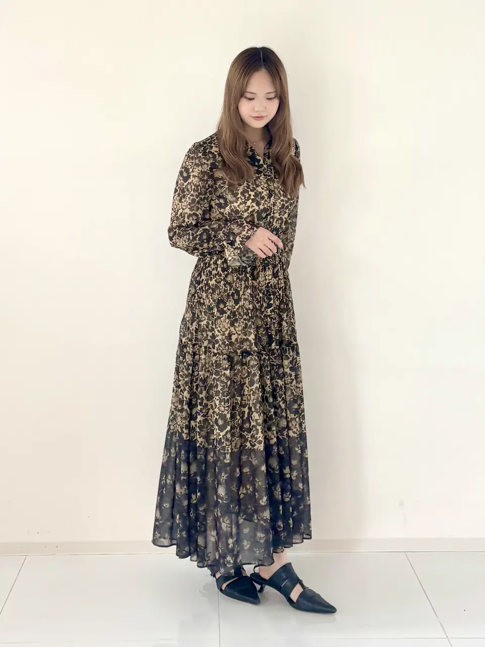 GRACE CONTINENTAL miyuki adachi コーディネート画像