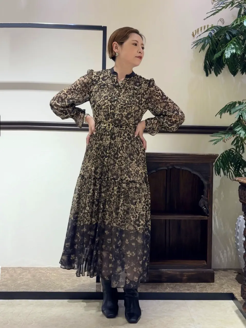 GRACE CONTINENTAL n.YURI コーディネート画像