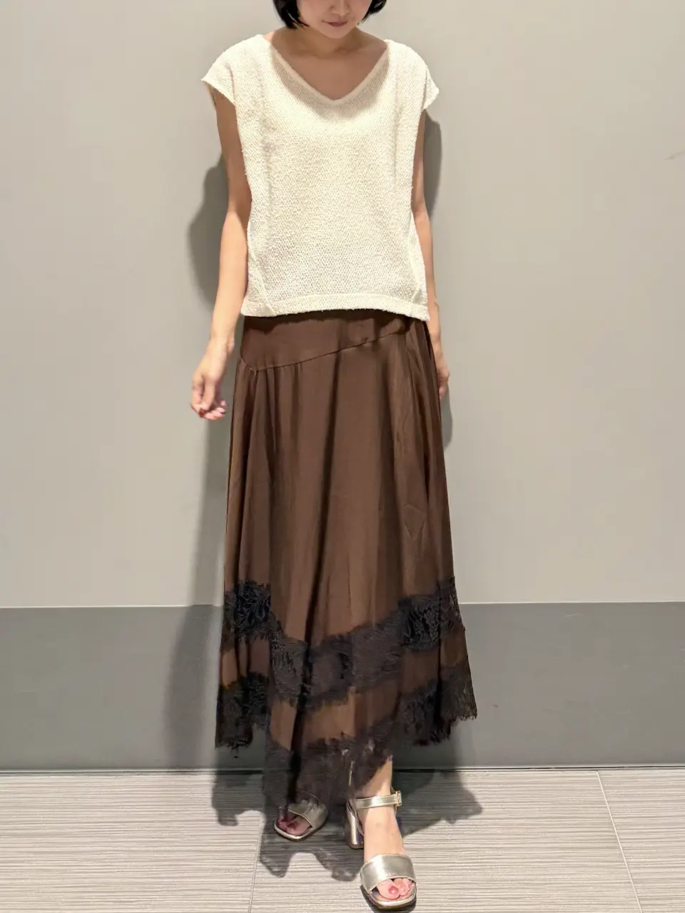 GRACE CONTINENTAL MORITA AI コーディネート画像