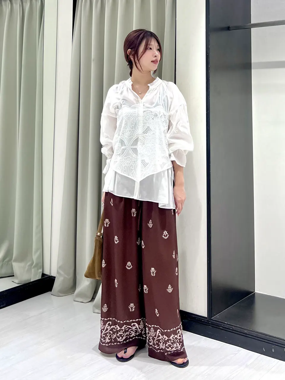 GRACE CONTINENTAL NORIA コーディネート画像