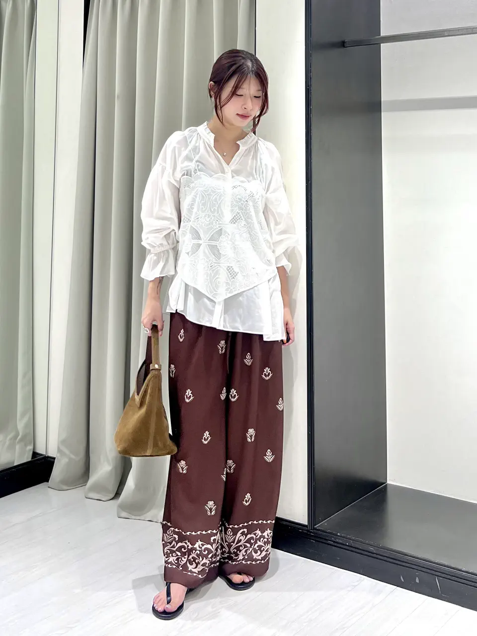 GRACE CONTINENTAL NORIA コーディネート画像